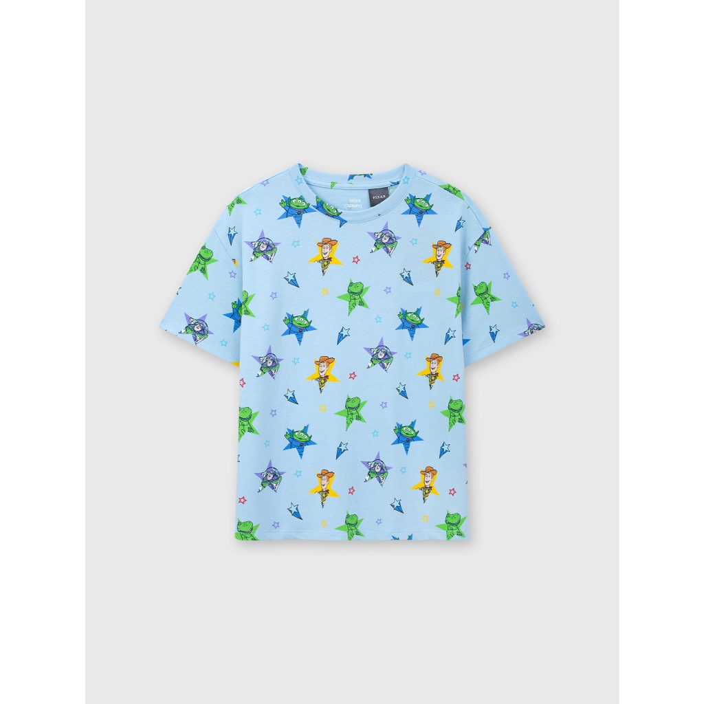 Bộ quần áo bé trai CANIFA bộ hè áo thun cộc tay quần đùi in họa tiết chất liệu cotton mềm mại thoáng mát 2ST26S003