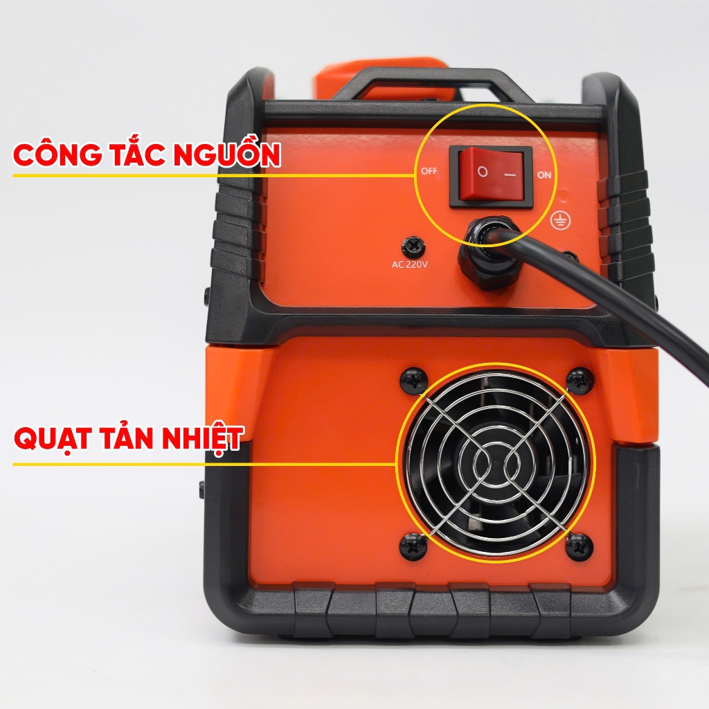 Máy Hàn BOSSUN BS-MMT300A, Chuyên Đi Công Trình, Dòng Hàn 300A,3 Chế Độ Hàn Que, Hàn MIG, Hàn TIG