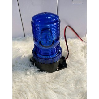 Đèn quay cảnh báo điện 12v và 24v có 4 màu trắng, vàng, đỏ, xanh dương ( giá bán 1 chiếc ).D