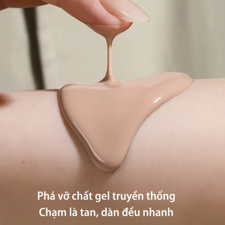 Set ROUni Sơn Gel màu hổ phách thời thượng mùa thu đông, màu caramel trong suốt tone da trắng sáng