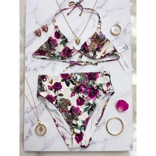 Nhiều mẫu>Set bơi 2 mảnh, bikini đi biển nữ họa tiết siêu xinh, sẵn đệm ngực hàng xuất dư cao cấp LAGENCE