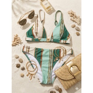 Nhiều mẫu>Set bơi 2 mảnh, bikini đi biển nữ họa tiết siêu xinh, sẵn đệm ngực hàng xuất dư cao cấp LAGENCE