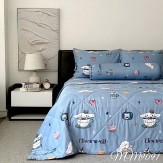Bộ Ga Tencel Mềm Mát Chần Gòn Nhẹ Ít Nhăn Dùng Quanh Năm 1m6/1m8