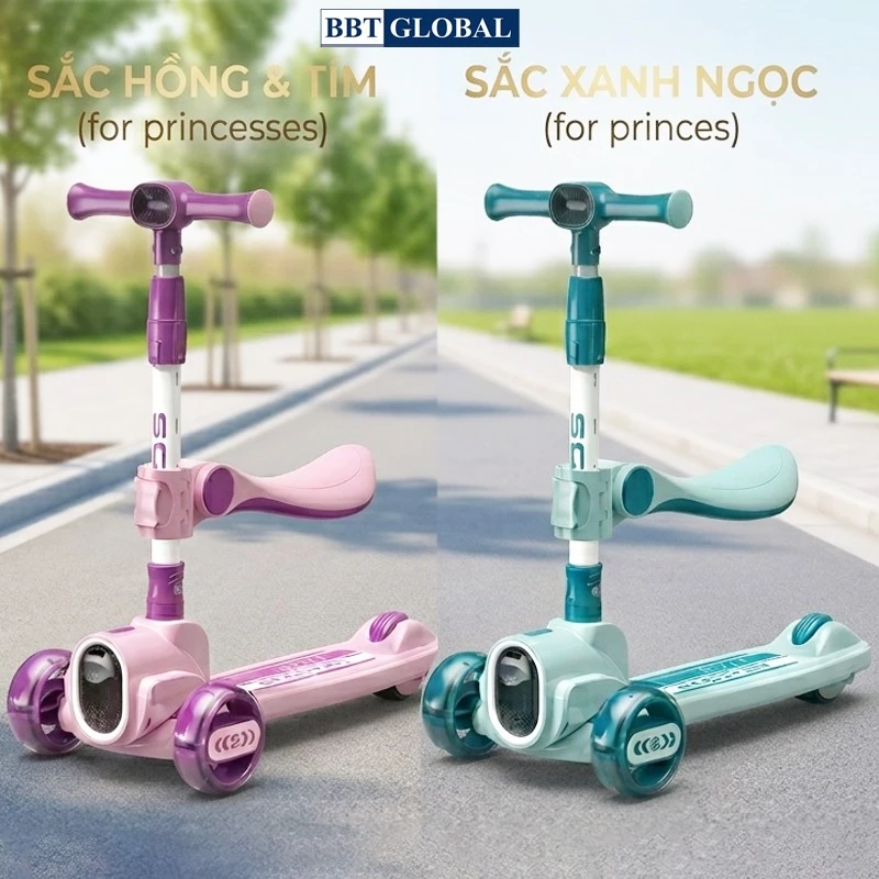 Xe trượt scooter cho bé BBT Global KM987 — ảnh 1