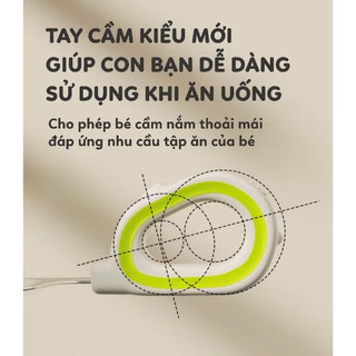 XẢ KHO - Set thìa dĩa tập xúc inox cà rốt tặng hộp đựng dễ thương cho bé