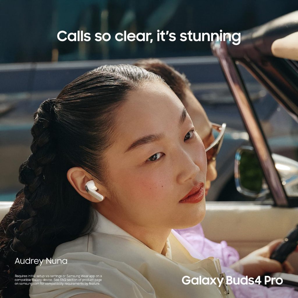 Tai Nghe Bluetooth Sam Sung Galaxy Buds 4 / Buds 4 Pro Thế Hệ Mới -  Bass Căng - Pin 30H -Bảo Hành 24 Tháng