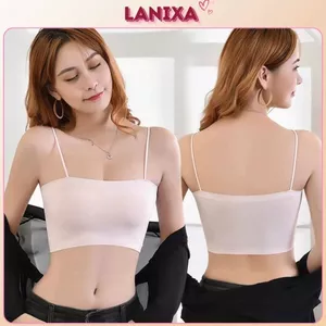 Áo bra nữ 2 dây mảnh gợi cảm chất su mềm mịn thoáng mát, áo lót nữ đệm mút mỏng ôm ngực LANIXA B8881