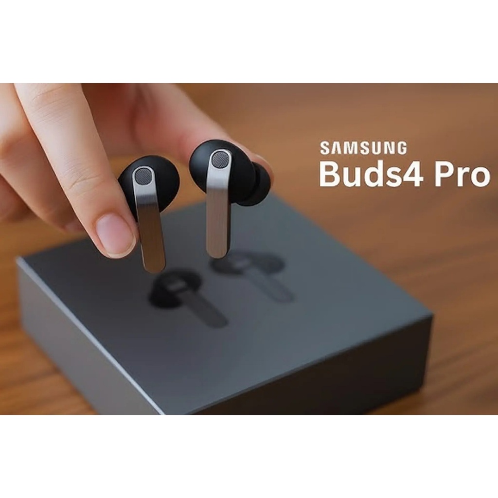 Tai Nghe Bluetooth Sam Sung Galaxy Buds 4 / Buds 4 Pro Thế Hệ Mới -  Bass Căng - Pin 30H -Bảo Hành 24 Tháng