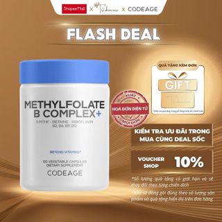 Thực Phẩm Bảo Vệ Sức Khỏe Codeage Methyl-Elite+ 120 Viên