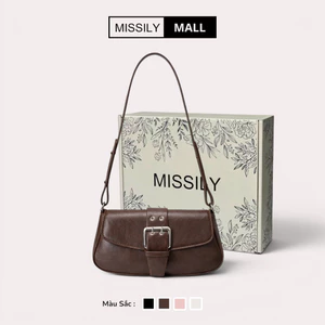 Túi xách nữ đeo chéo, đeo vai MISSILY size 23cm (ms139)