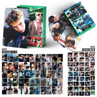 [hàng sẵn] HỘP 127pcs Card + Stickers CORTIS / GREENGREEN | 55 card và 72 hình dán MARTIN KEONHO JUHOON SEONGHYEON JAME