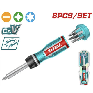 Bộ tua vít đa năng TOTAL 8 in 1 / 13 in 1 / 9 đầu – tiện lợi, siêu bền chuyên dụng chính hãng DNTT