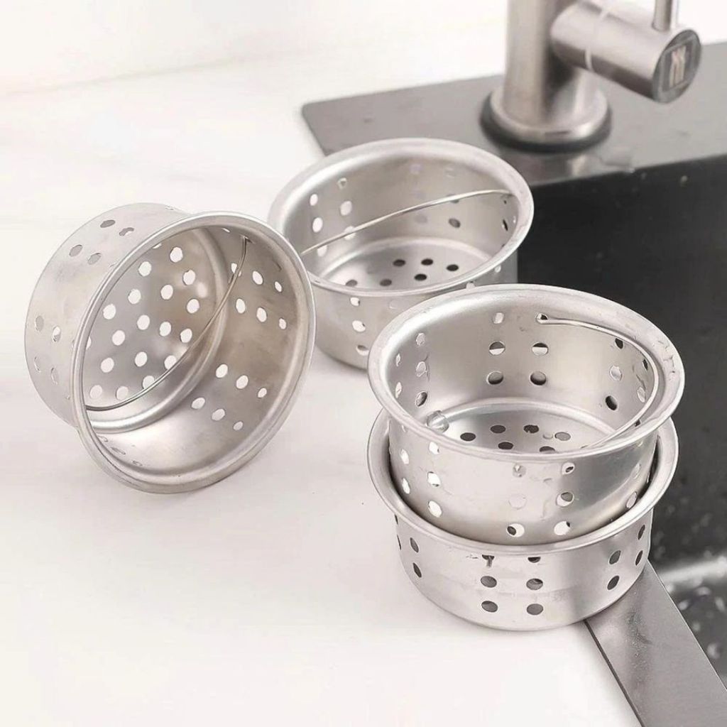 Lọc Rác Inox Bồn Rửa ALOHOME Chống Tắc Cống, Lưới Lọc Rác Thoát Nước Nhà Bếp Tiện Dụng