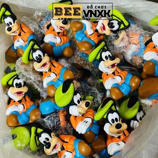 Đồ chơi Mô hình Disney Goofy ngồi bằng nhựa mềm cao cấp, kiểu dáng cổ điển - BEEVNXK