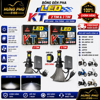 Bóng led kamthai 2tim.3tim chân h4