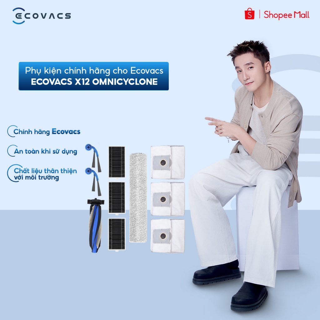 Phụ kiện Ecovacs X12 OmniCyclone