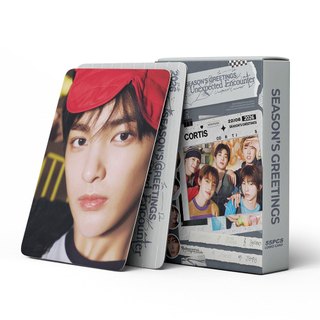 [hàng sẵn] Hộp Thẻ CORTIS 1ST COLOR OUTSIDE THE LINES | Bộ 55 Thẻ Lomo Bo Góc JAMES JUHOON KEONHO SEONGHYEON MARTIN