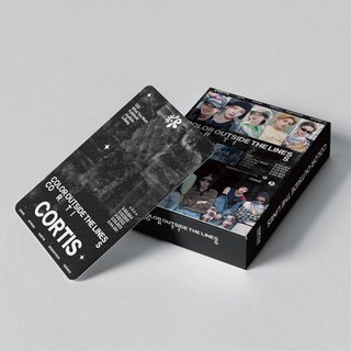 [hàng sẵn] Hộp Thẻ CORTIS 1ST COLOR OUTSIDE THE LINES | Bộ 55 Thẻ Lomo Bo Góc JAMES JUHOON KEONHO SEONGHYEON MARTIN