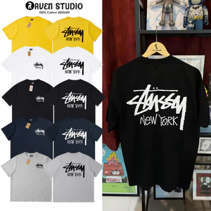 Áo Thun Stuxxy New York Premium 100% Cotton 250GSm Phong cách nam nữ