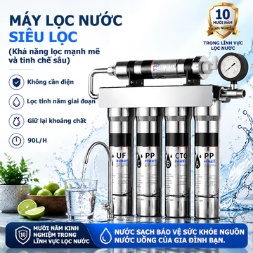 Máy lọc nước siêu lọc 5 cấp, máy lọc nước vòi, máy lọc nước nhà bếp, máy lọc nước uống.