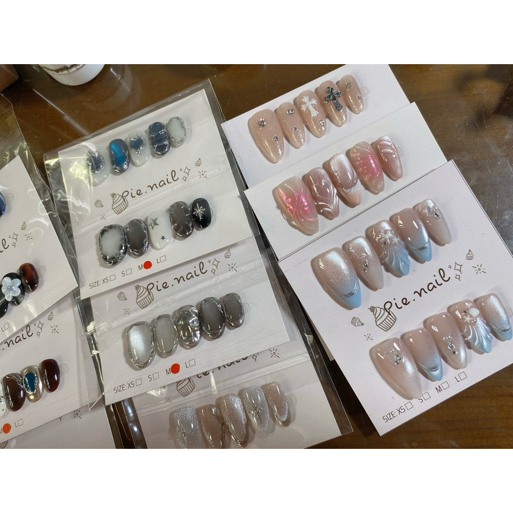 (SALE). Nailbox Size đo bằng thước thẳng(thước kẻ)