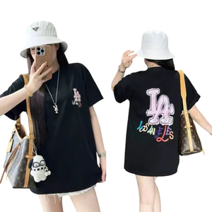 Áo Phông MLB 100% cotton mềm mại, dễ phối đồ - LA Hồng