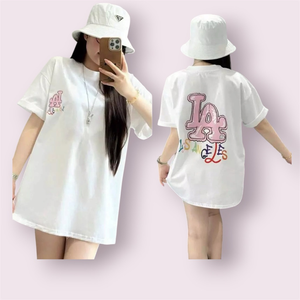 Áo Phông MLB 100% cotton mềm mại, dễ phối đồ - LA Hồng