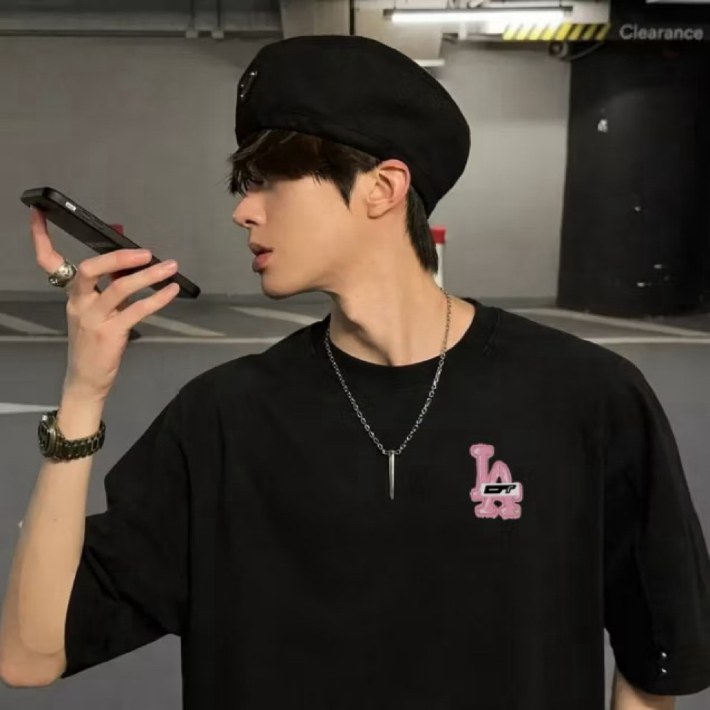Áo Phông MLB 100% cotton mềm mại, dễ phối đồ - LA Hồng