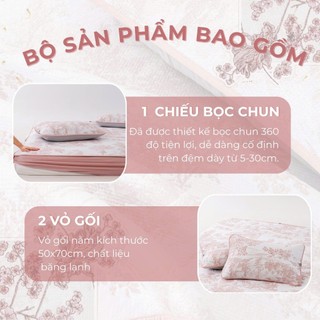 [PHIÊN BẢN MỚI] Chiếu điều hòa băng lạnh Ultra Cool Họa Tiết M2T BEDDING mát lạnh chất liệu cao cấp có đệm lót êm ái