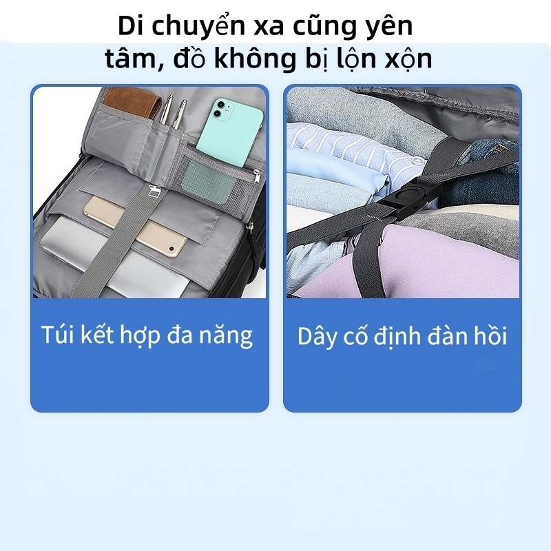 COD unisex 30/40 Balo du lịch chống nước balo đựng quần áo balo đựng laptop 16 inch