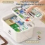 STON Hộp đựng thuốc gia đình Hộp Đựng Thuốc Cỡ Lớn Nhiều Tầng Có Tay Cầm Tiện Lợi Dung Tích Lớn Hộp thuốc y tế