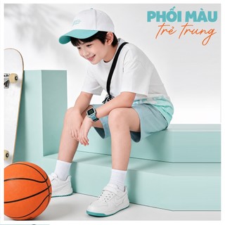 Set Đi Chơi Bé Trai KSC26S005R | Wookids | 2-9 Tuổi | 100% Cotton Mềm Mát, Thoáng Khí, Năng Động