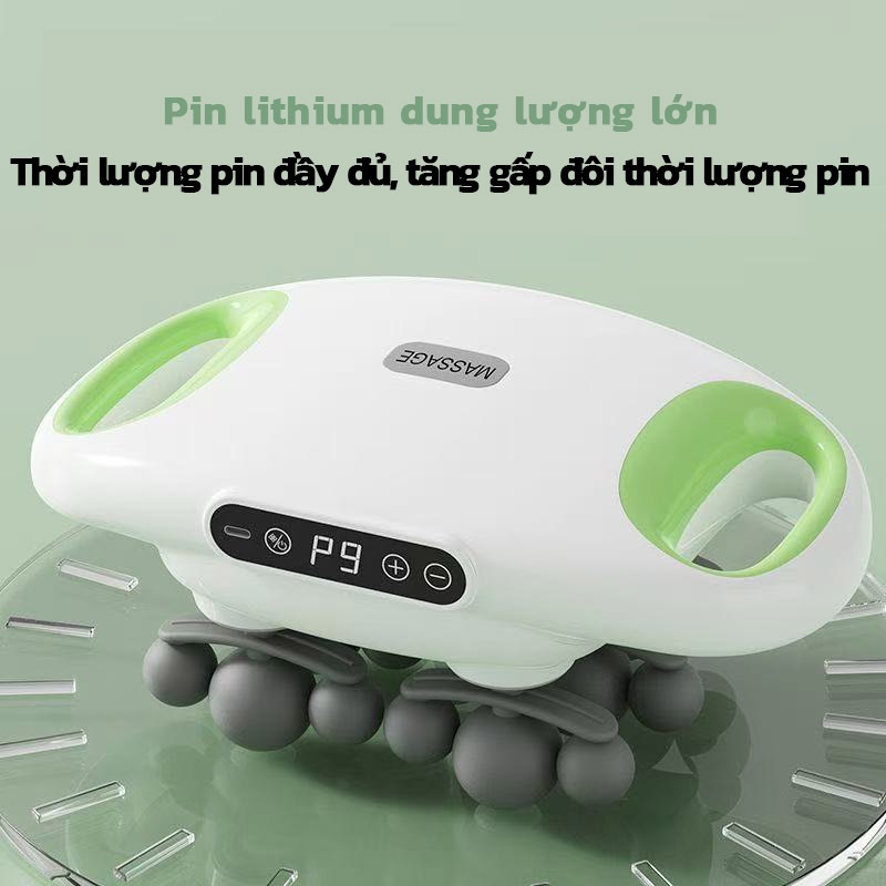 18 đầu Máy mát xa thư giãn EXYT cơ bắp tần số cao,9 cấp độ động lực học,Massage để thư giãn
