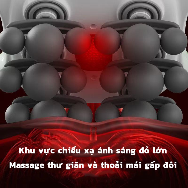 18 đầu Máy mát xa thư giãn EXYT cơ bắp tần số cao,9 cấp độ động lực học,Massage để thư giãn