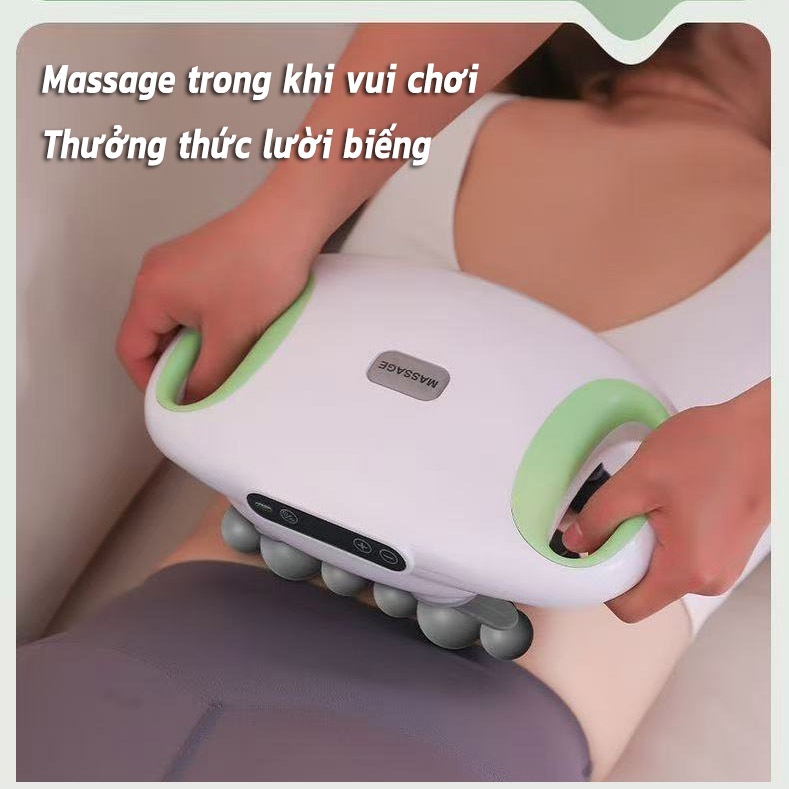 18 đầu Máy mát xa thư giãn EXYT cơ bắp tần số cao,9 cấp độ động lực học,Massage để thư giãn