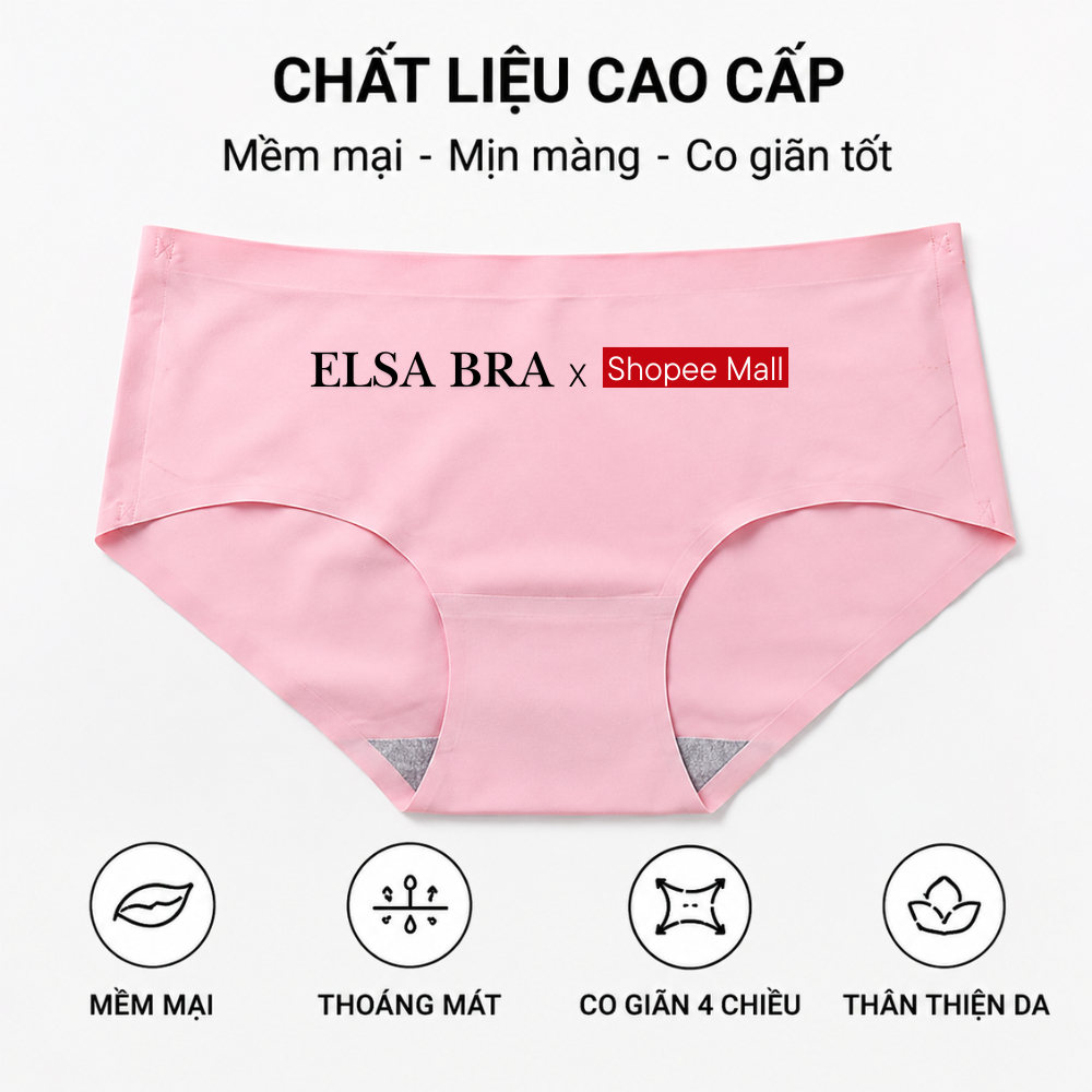 Quần Lót Nữ Su Đúc ESLSA BRA Kháng Khuẩn Không Đường May Mềm Mại Không Lộ Viền - Q5099