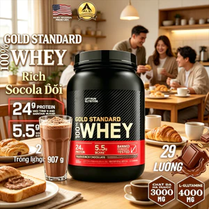 ON Gold Standard 100% Whey Protein Vị Socola Hỗ Trợ Tăng Cơ
