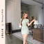 Set Váy Jolie Cổ Sen Tay Ngắn Phong Cách Tiểu Thư Sang Trọng