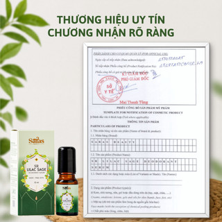 Serum Khử Mùi Thơm Mát Sảng Khoái Mùa Hè chai 10ml - SR Lilac Sage