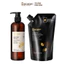 Combo Gel tắm bí đao 500ml + Túi refill tẩy da chết cà phê body Cocoon 600ml