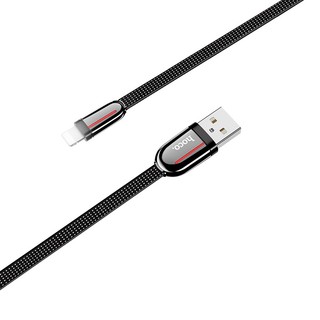 Cáp sạc Hoco U74 cổng USB-A to LaiNing, dài 1.2M, Dây dù chắc chắn