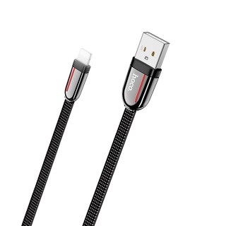 Cáp sạc Hoco U74 cổng USB-A to LaiNing, dài 1.2M, Dây dù chắc chắn