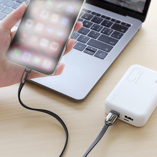 Cáp sạc Hoco U74 cổng USB-A to LaiNing, dài 1.2M, Dây dù chắc chắn