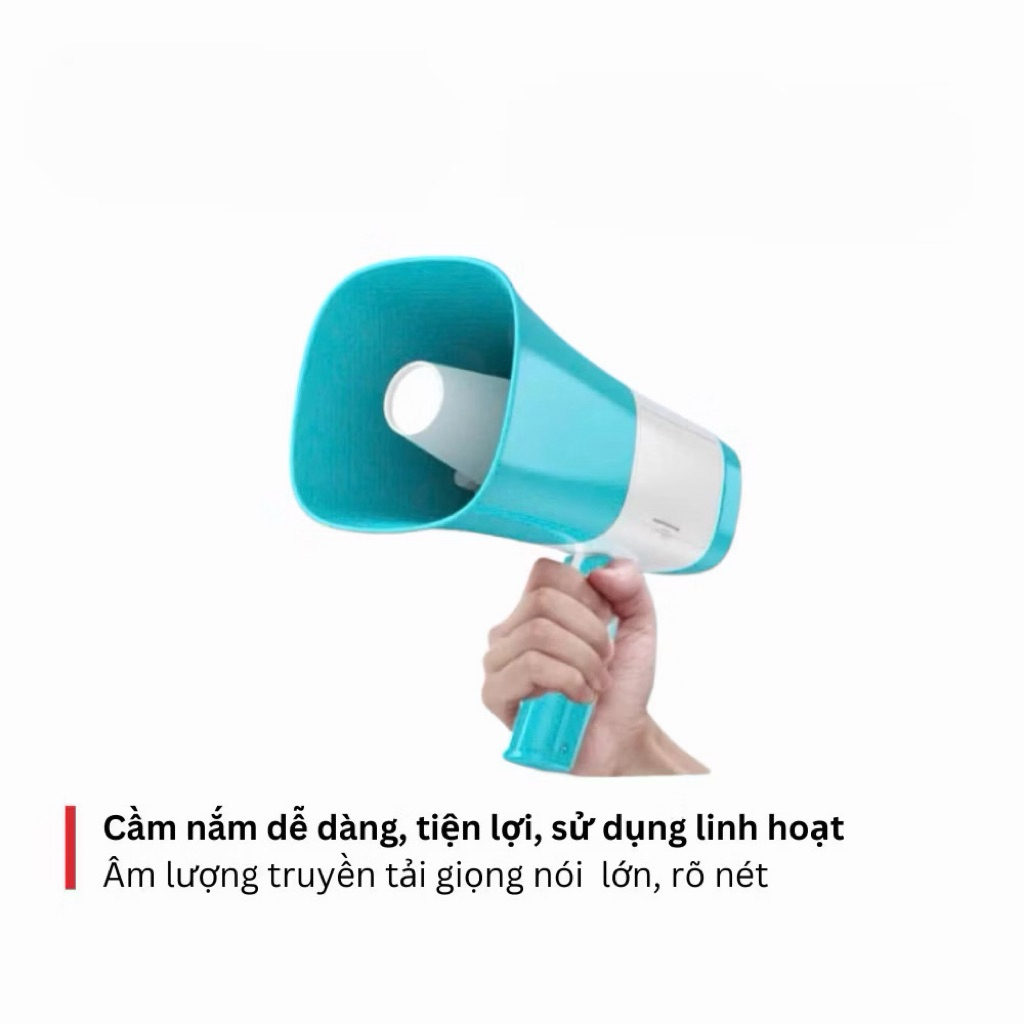 Loa Phóng Thanh 06L Có Kết Nối Bluetooth Công Suất 80W Âm Thanh To Rõ Kèm  Pin Sạc Tiện Lợi