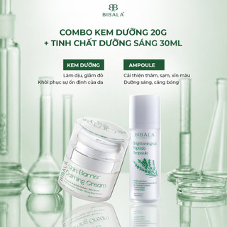 Combo Tinh chất dưỡng da từ Peptide 30ml + Kem dưỡng làm dịu da, dưỡng ẩm