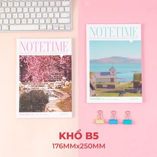 Combo 5/10 Vở Kẻ Ngang 200/120/ 80 Trang CLASSMATE Giấy 60-70gsm, Vở Viết Môn Học Chính Cho Học Sinh Cấp 2, Cấp 3
