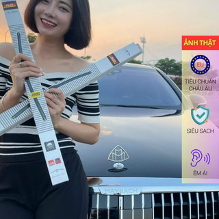 Gạt Mưa Vista Thân Mềm Cao Cấp - Ecoflat - Tiêu Chuẩn Cho Xe Ô Tô BAIC Beijing X7 - Lưỡi Silicon - Tiêu Chuẩn Châu Âu