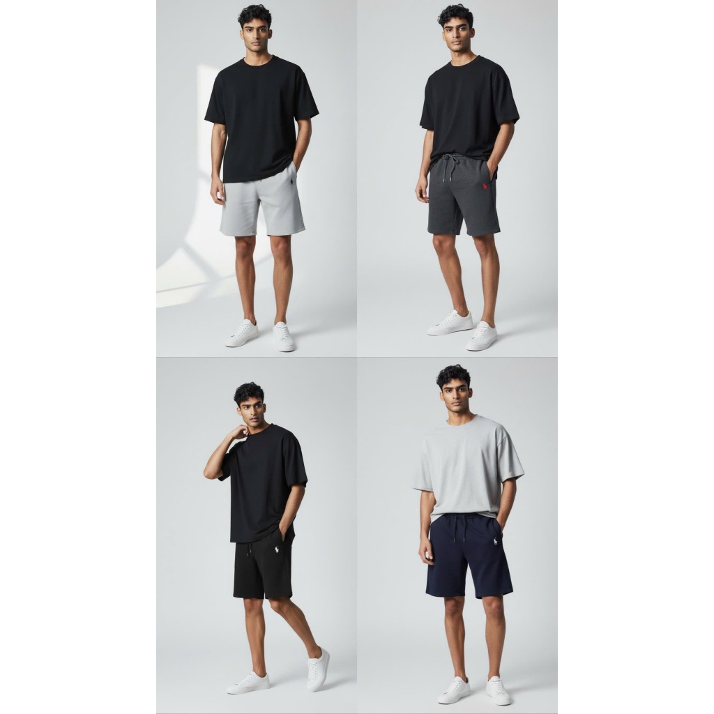 Quần Short Nam Biểu Tượng Ngựa OHANLY – Quần Đũi Cotton PC Regular Fit Co Giãn Mặc Mát
