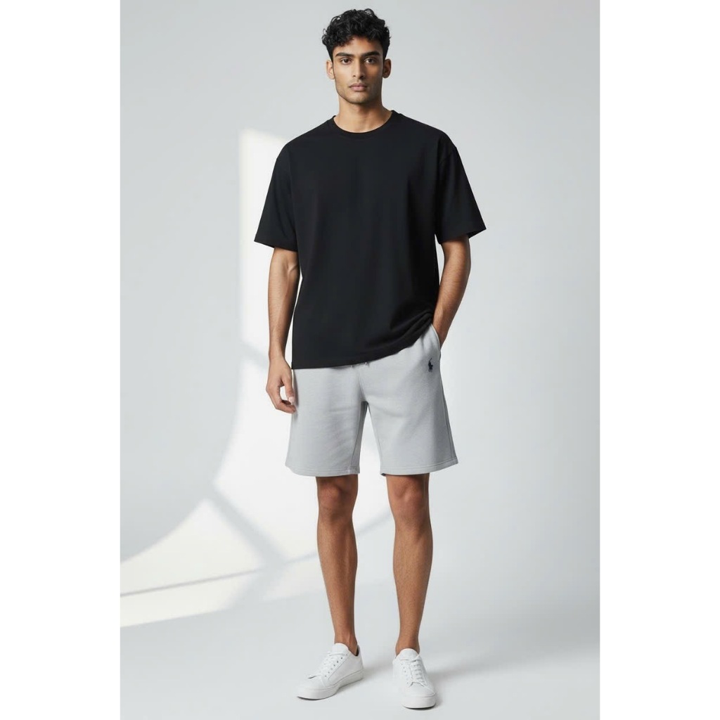 Quần Short Nam Biểu Tượng Ngựa OHANLY – Quần Đũi Cotton PC Regular Fit Co Giãn Mặc Mát