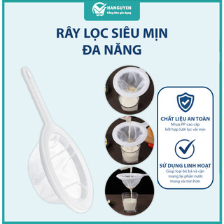 Rây lọc siêu mịn đa năng dùng lọc trà sữa bột cà phê gia vị tiện lợi trong bếp
